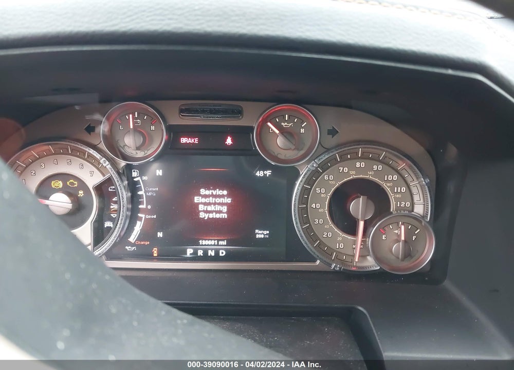 2014 RAM 1500 LONGHORN VIN: 1C6RR7WT4ES201281