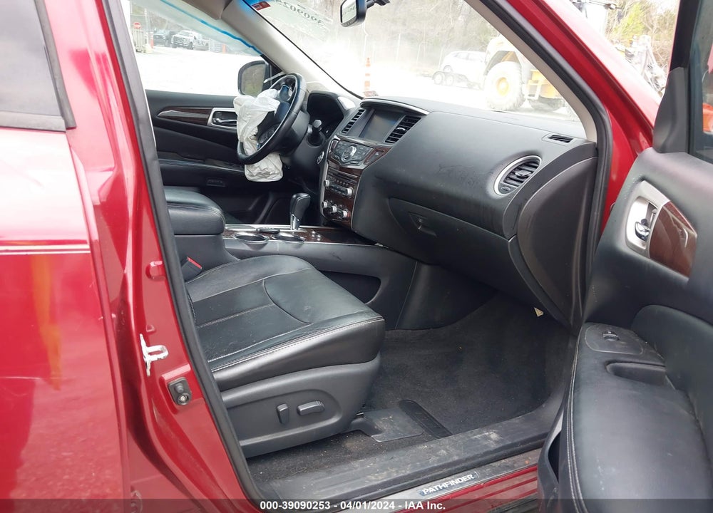 2014 NISSAN PATHFINDER PLATINUM VIN: 5N1AR2MN9EC602621