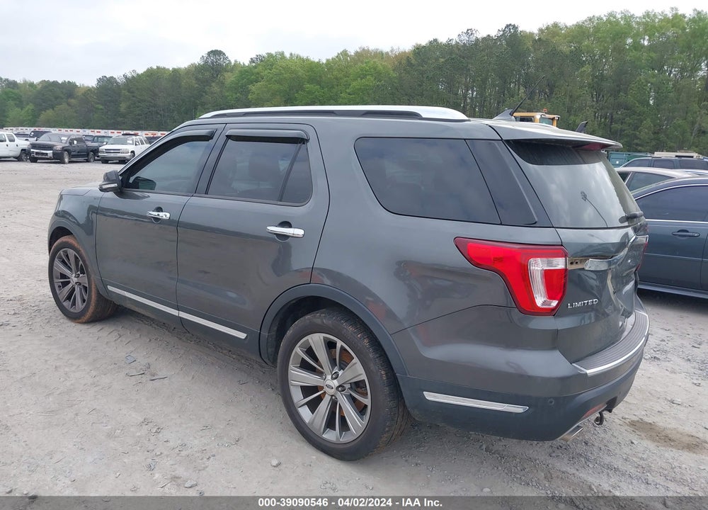 2018 FORD EXPLORER LIMITED VIN: 1FM5K7F89JGB45399