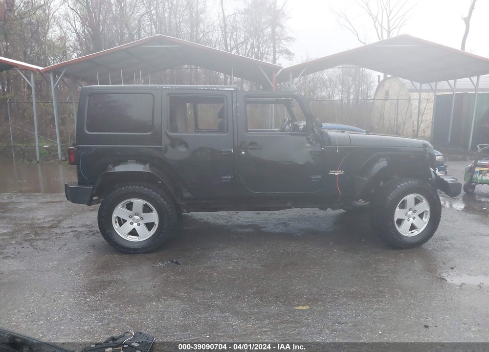 2012 JEEP WRANGLER UNLIMITED SAHARA VIN: 1C4HJWEG8CL186012