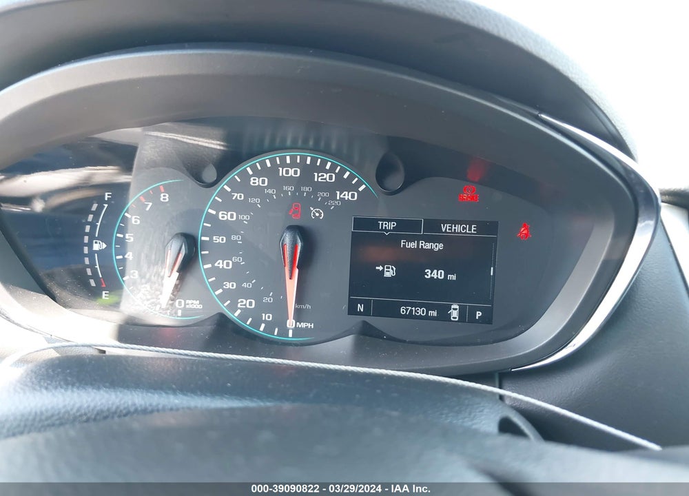 2021 CHEVROLET TRAX FWD LT VIN: KL7CJLSB0MB325703