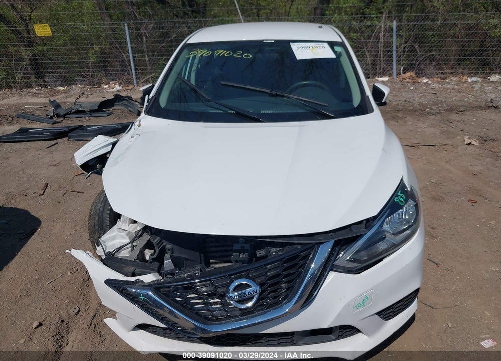 2019 NISSAN SENTRA SV VIN: 3N1AB7AP0KY436927