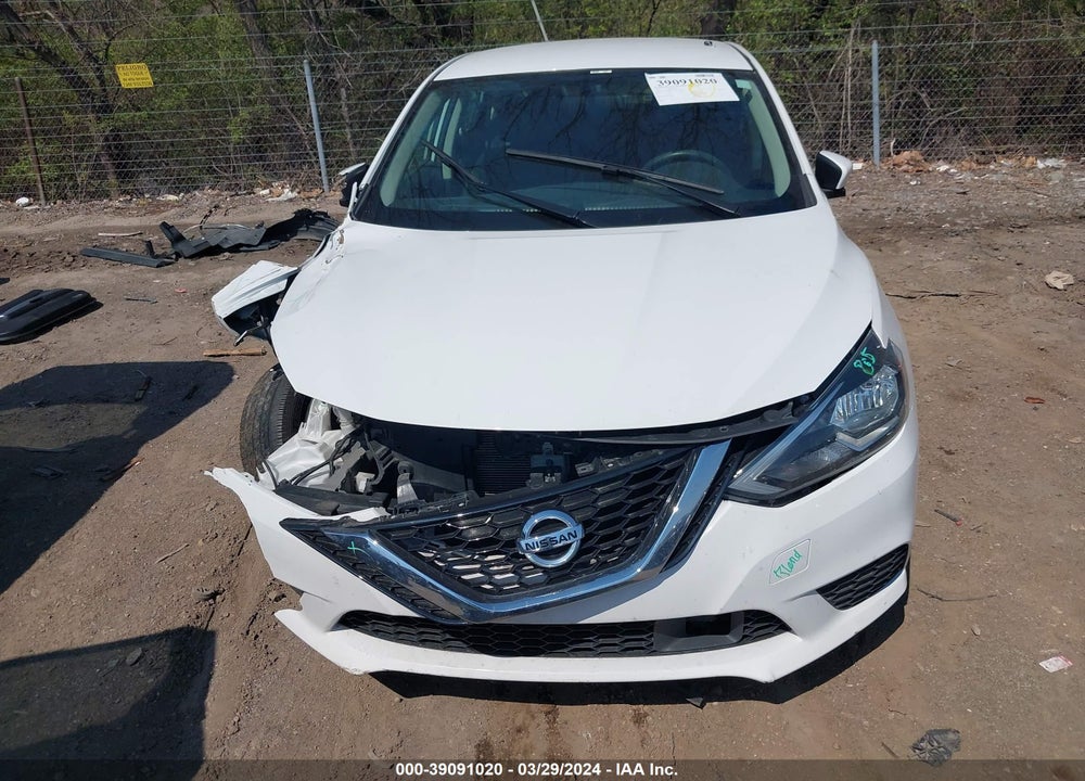 2019 NISSAN SENTRA SV VIN: 3N1AB7AP0KY436927