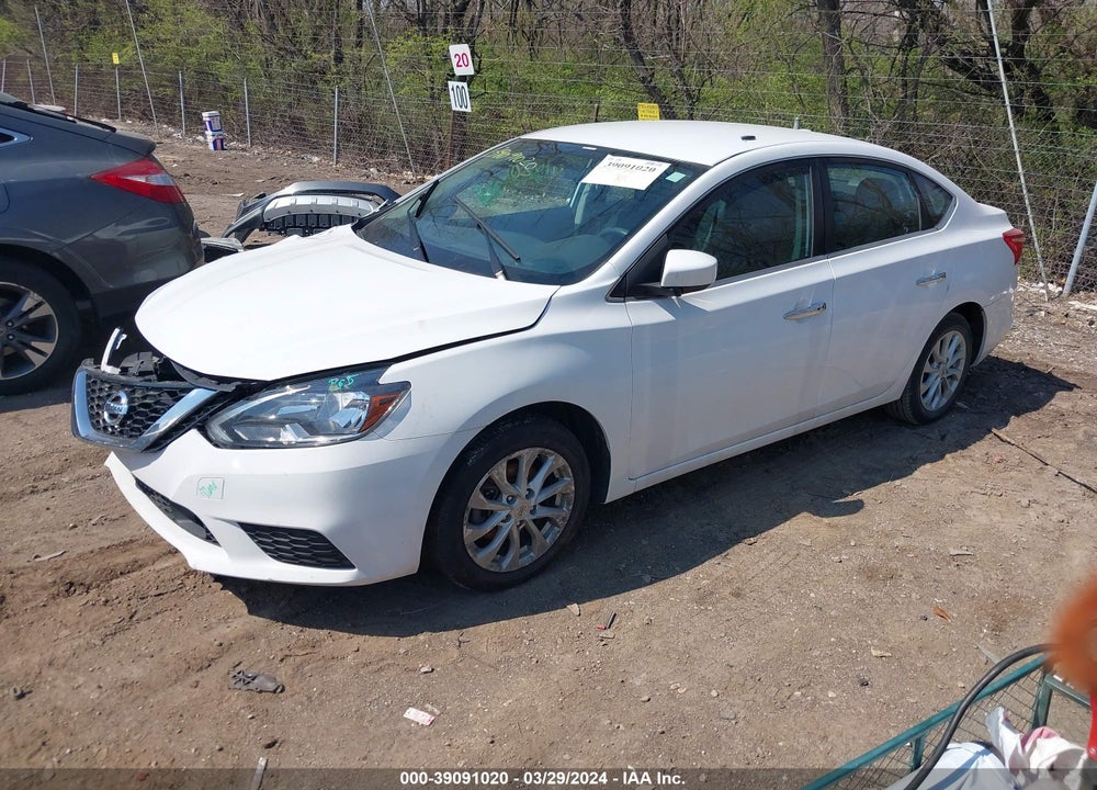 2019 NISSAN SENTRA SV VIN: 3N1AB7AP0KY436927
