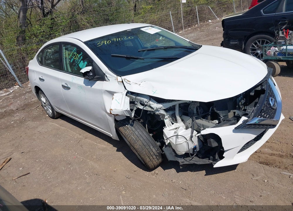 2019 NISSAN SENTRA SV VIN: 3N1AB7AP0KY436927