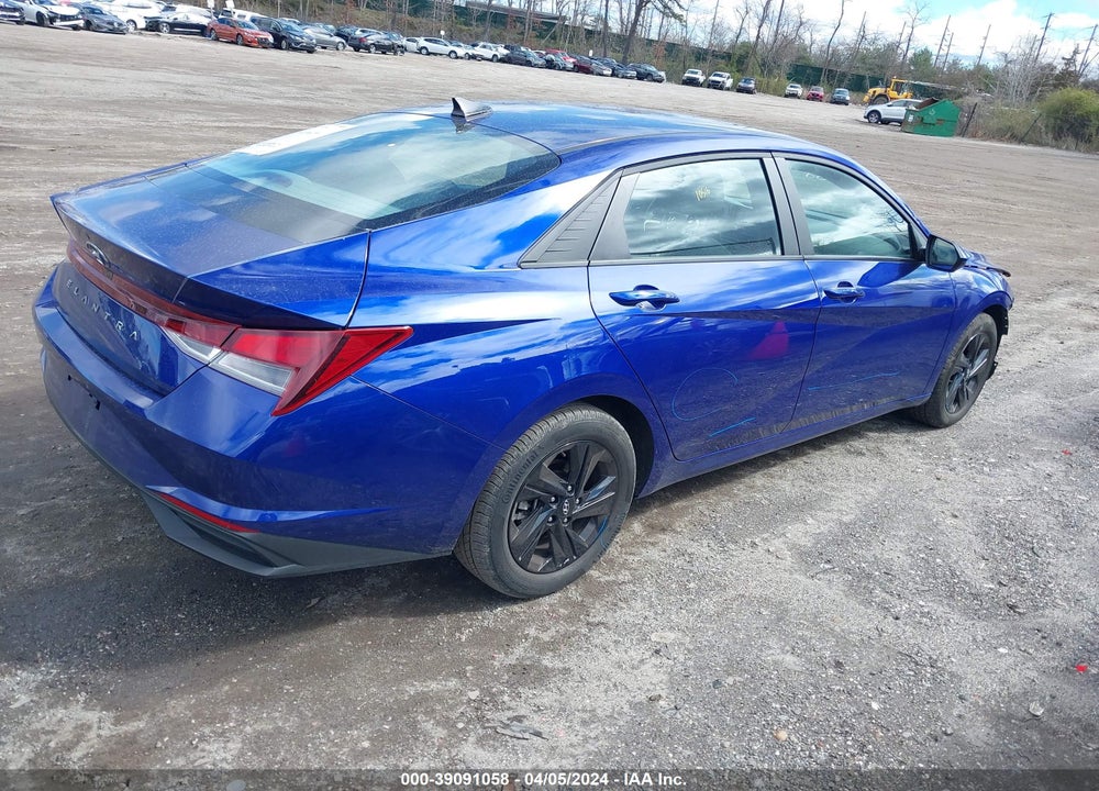 2022 HYUNDAI ELANTRA SEL VIN: KMHLS4AG6NU293070