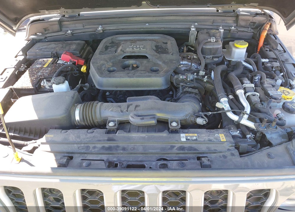 2021 JEEP WRANGLER 4XE UNLIMITED SAHARA 4X4 VIN: 1C4JJXP69MW754375