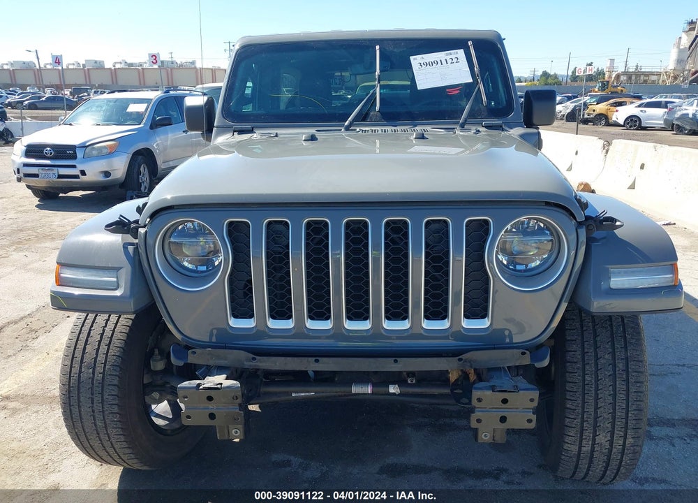 2021 JEEP WRANGLER 4XE UNLIMITED SAHARA 4X4 VIN: 1C4JJXP69MW754375