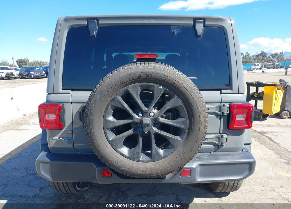 2021 JEEP WRANGLER 4XE UNLIMITED SAHARA 4X4 VIN: 1C4JJXP69MW754375