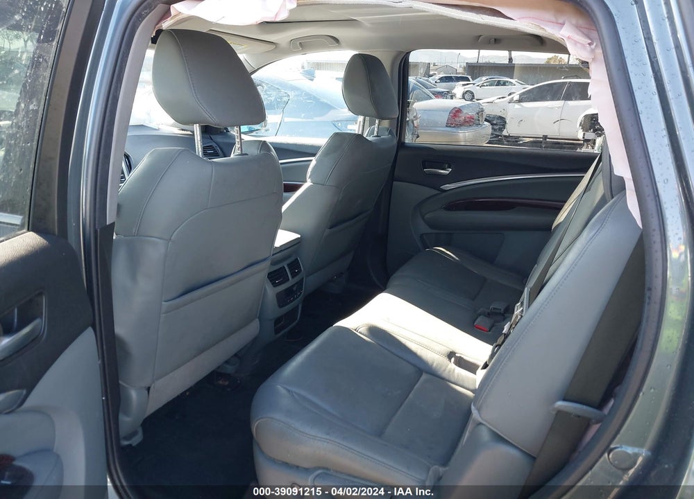 2015 ACURA MDX TECHNOLOGY PACKAGE VIN: 5FRYD4H46FB021840
