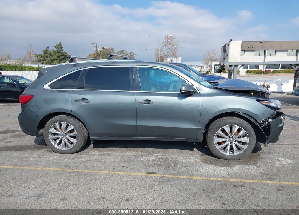 2015 ACURA MDX TECHNOLOGY PACKAGE VIN: 5FRYD4H46FB021840