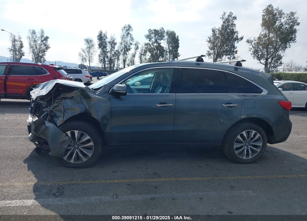 2015 ACURA MDX TECHNOLOGY PACKAGE VIN: 5FRYD4H46FB021840