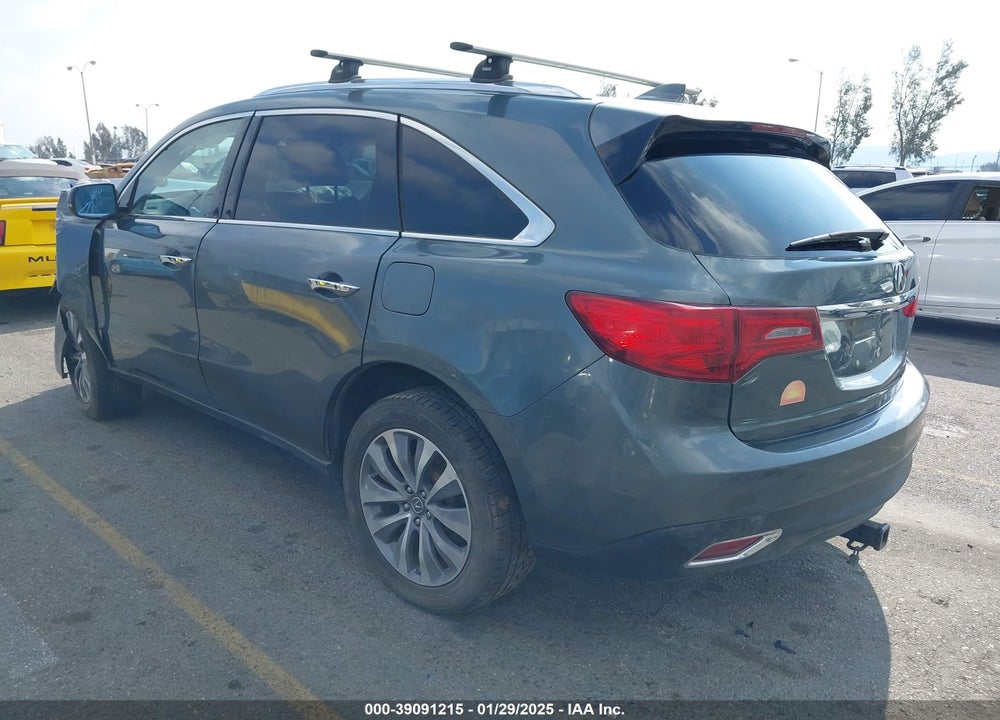 2015 ACURA MDX TECHNOLOGY PACKAGE VIN: 5FRYD4H46FB021840