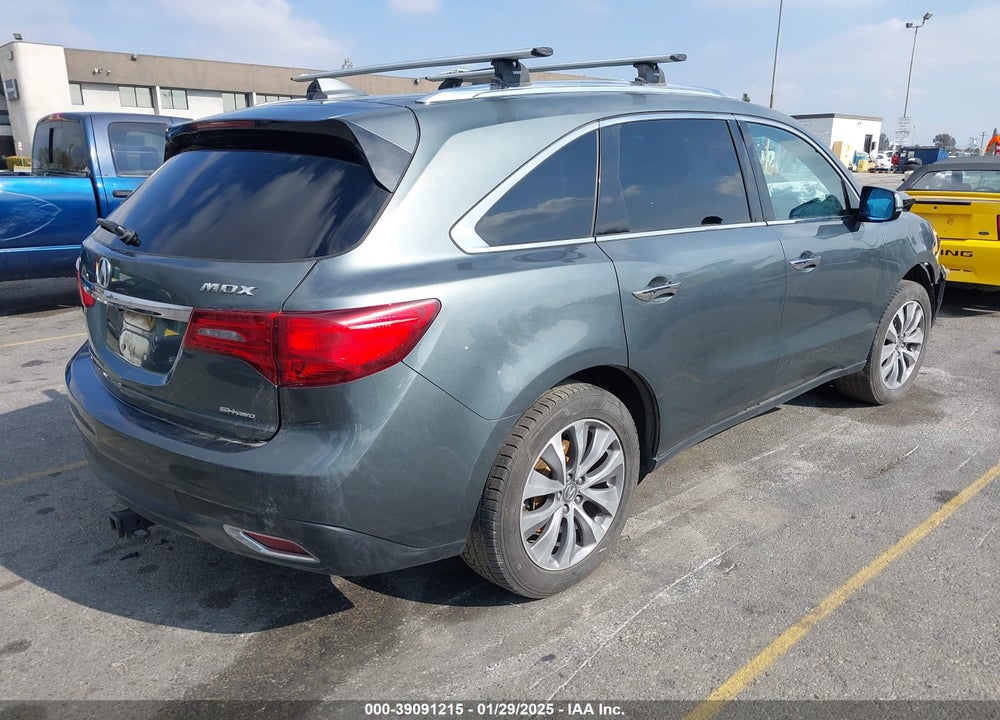 2015 ACURA MDX TECHNOLOGY PACKAGE VIN: 5FRYD4H46FB021840