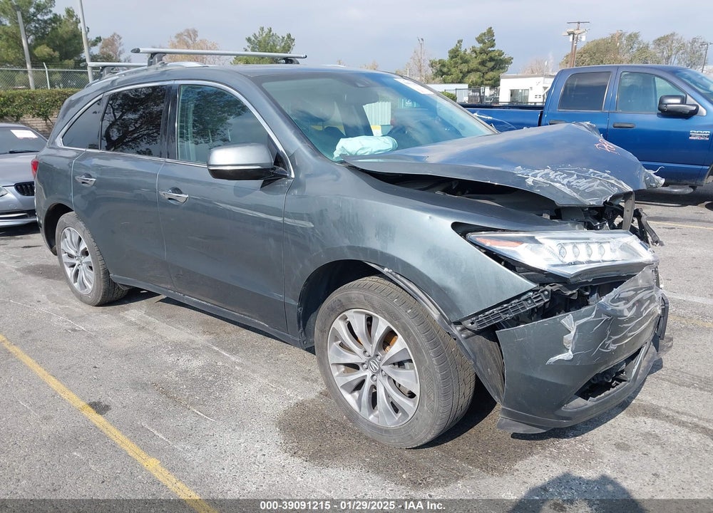 2015 ACURA MDX TECHNOLOGY PACKAGE VIN: 5FRYD4H46FB021840