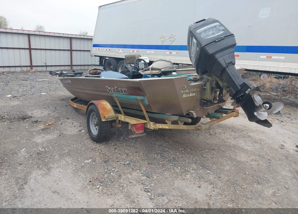 1999 SEA ARK FISHING BOAT VIN: SOM16153E999