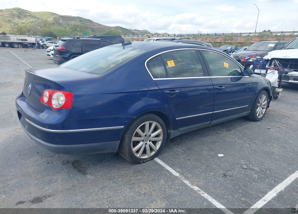 2006 VOLKSWAGEN PASSAT 3.6 VIN: WVWCU73C66P114181
