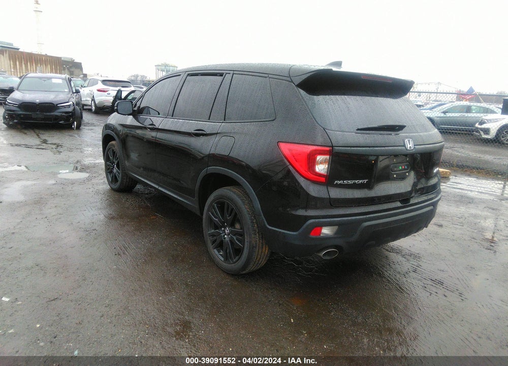 2021 HONDA PASSPORT AWD EX-L VIN: 5FNYF8H54MB025619