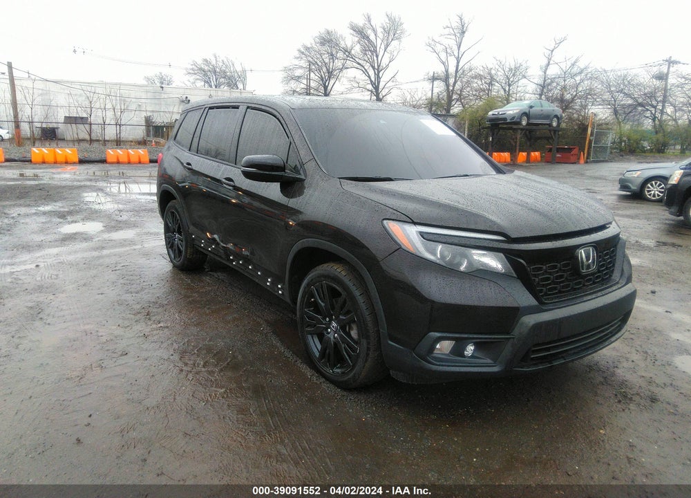2021 HONDA PASSPORT AWD EX-L VIN: 5FNYF8H54MB025619