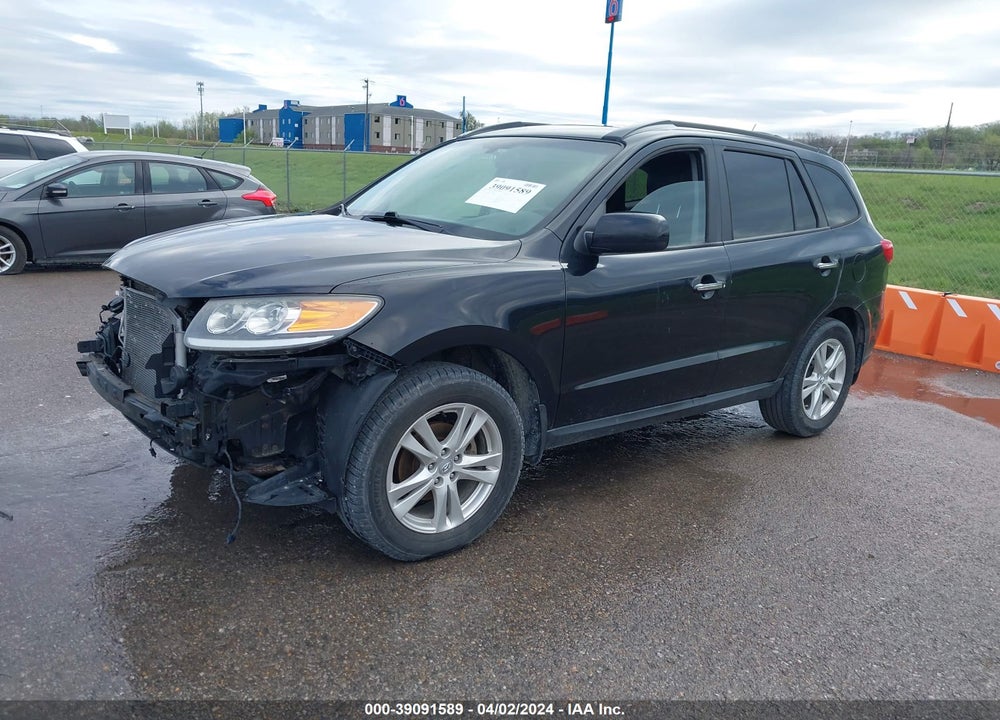 2012 HYUNDAI SANTA FE LIMITED V6 VIN: 5XYZK4AG0CG144828