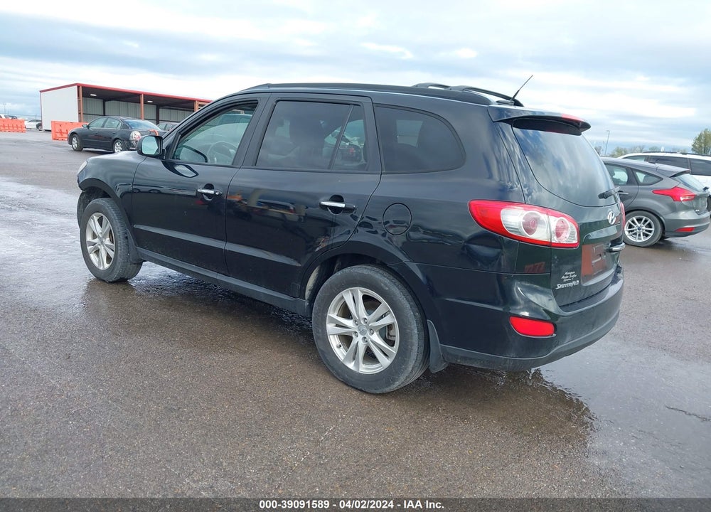 2012 HYUNDAI SANTA FE LIMITED V6 VIN: 5XYZK4AG0CG144828
