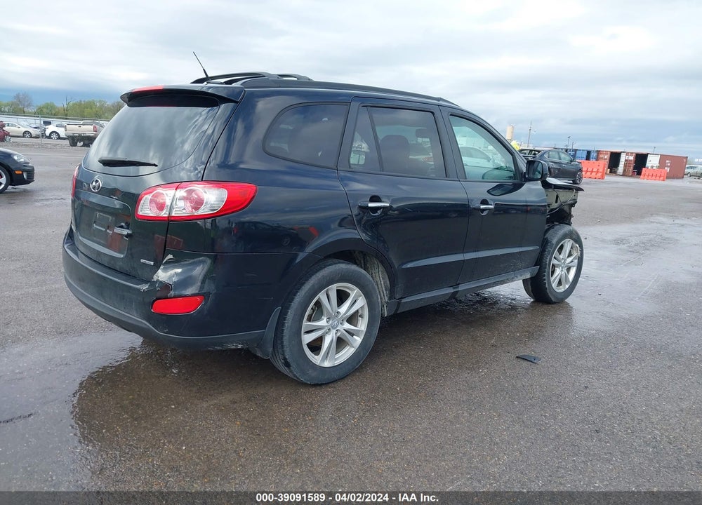 2012 HYUNDAI SANTA FE LIMITED V6 VIN: 5XYZK4AG0CG144828
