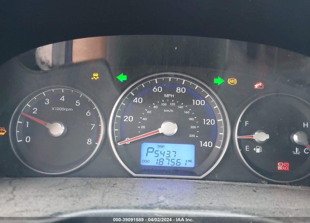 2012 HYUNDAI SANTA FE LIMITED V6 VIN: 5XYZK4AG0CG144828