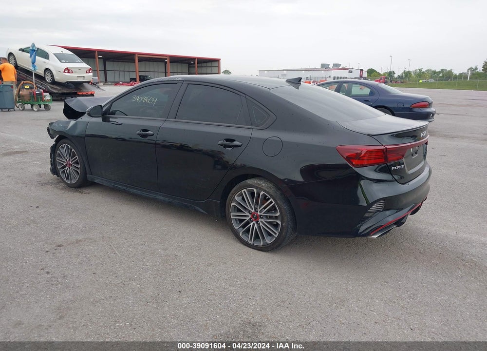 2022 KIA FORTE GT VIN: 3KPF44AC7NE502548