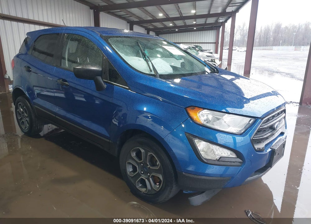 2018 FORD ECOSPORT S VIN: MAJ6P1SL6JC196650