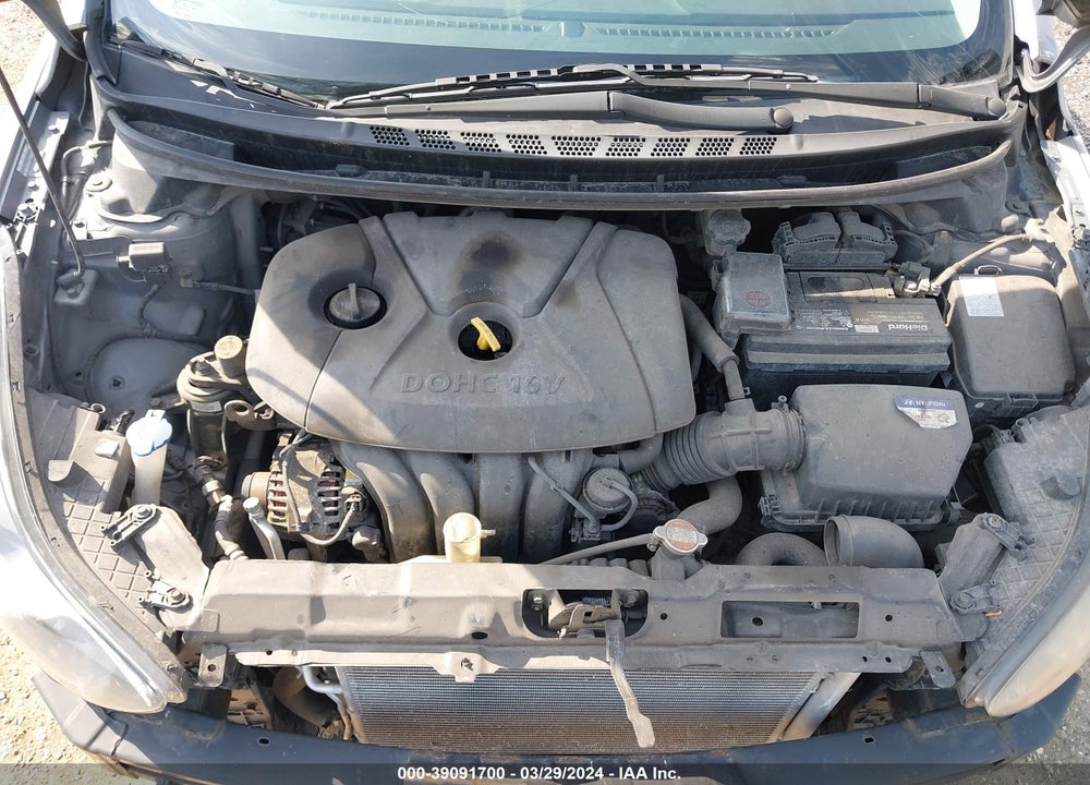 2011 HYUNDAI ELANTRA GLS (ULSAN PLANT) VIN: KMHDH4AE9BU114775