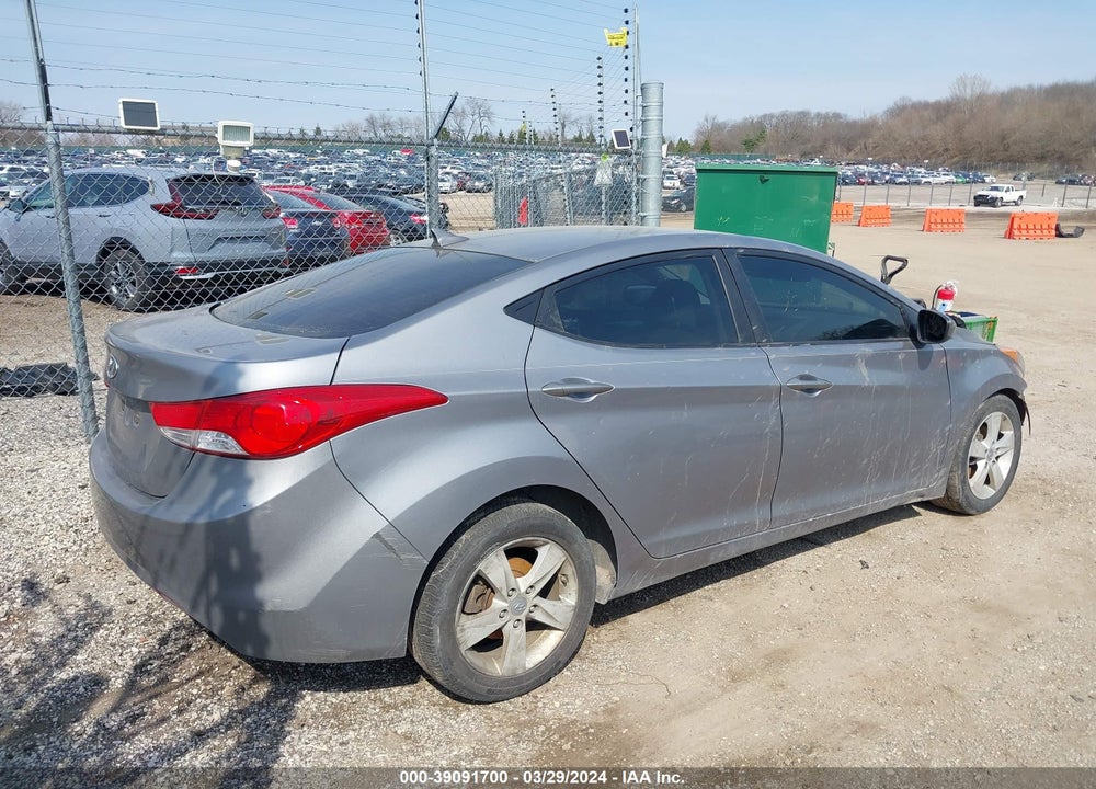 2011 HYUNDAI ELANTRA GLS (ULSAN PLANT) VIN: KMHDH4AE9BU114775
