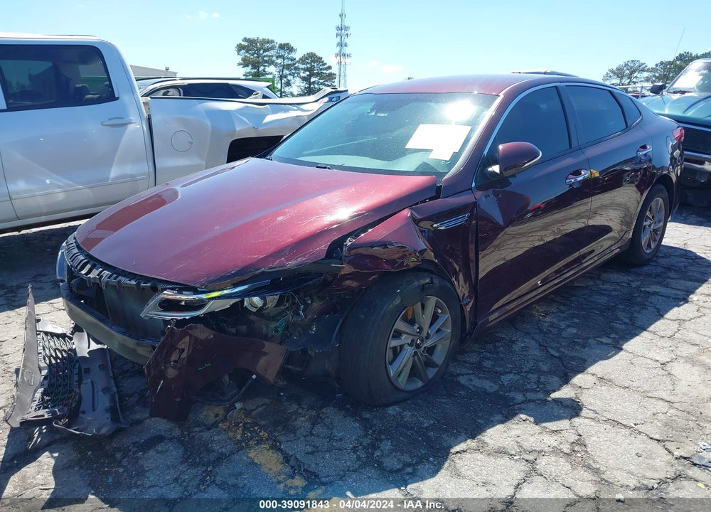 2020 KIA OPTIMA LX VIN: 5XXGT4L35LG441743