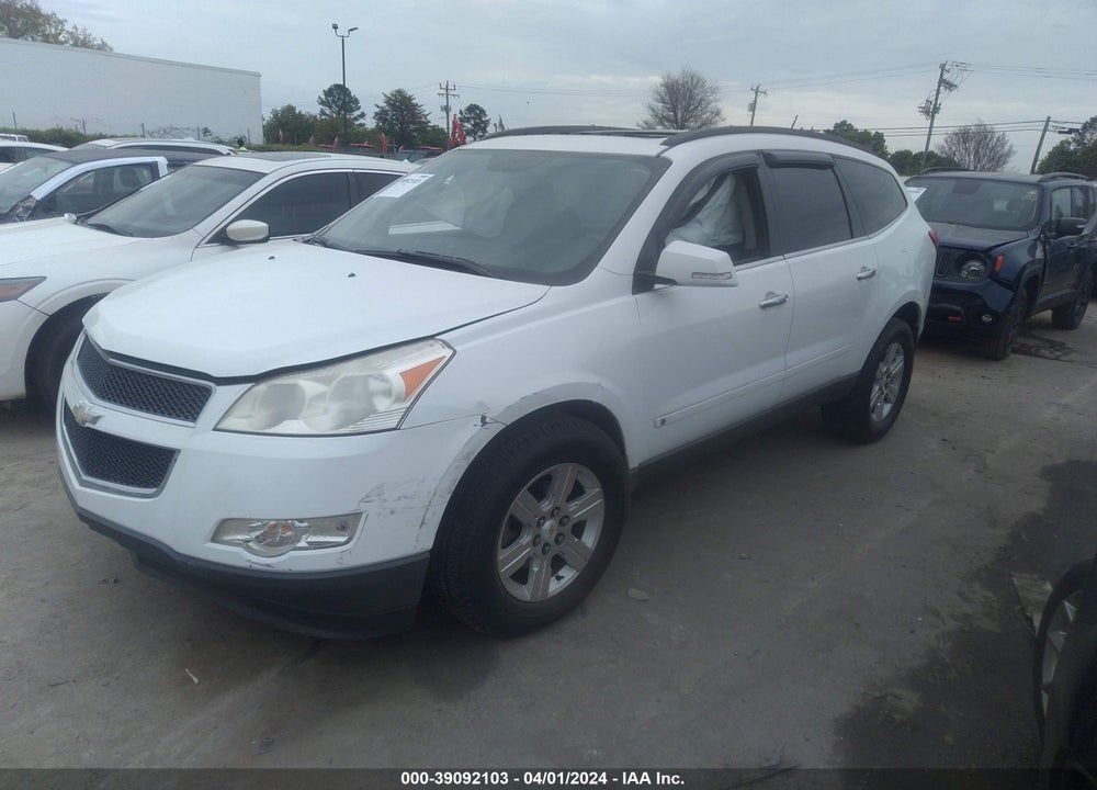 2010 CHEVROLET TRAVERSE LT VIN: 1GNLVGED2AS154824