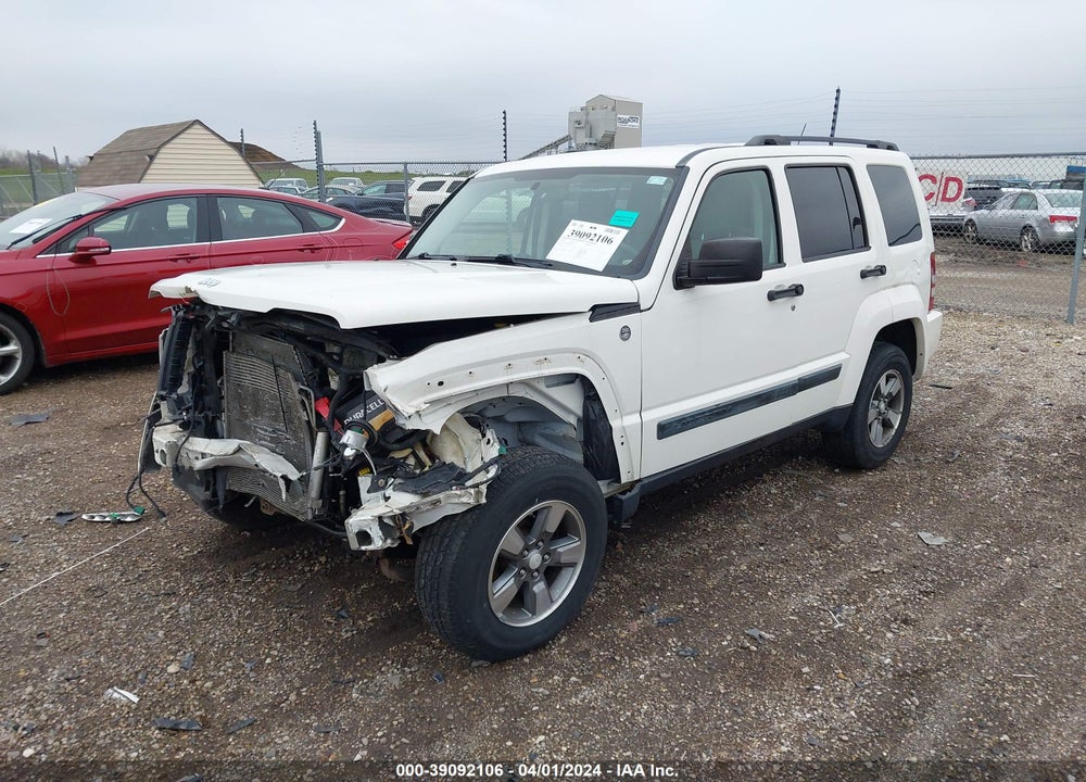 2008 JEEP LIBERTY SPORT VIN: 1J8GN28K28W169956