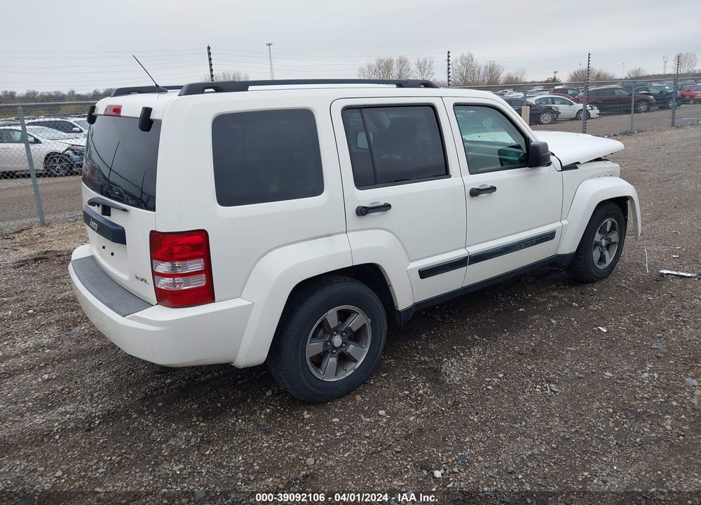 2008 JEEP LIBERTY SPORT VIN: 1J8GN28K28W169956