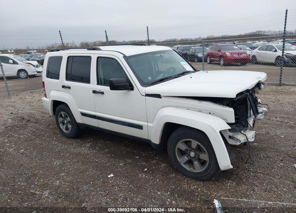 2008 JEEP LIBERTY SPORT VIN: 1J8GN28K28W169956