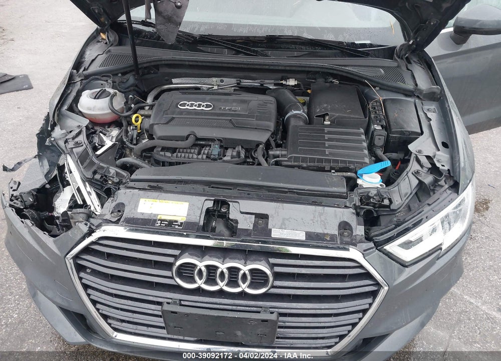 2017 AUDI A3 2.0T PREMIUM VIN: WAUJ8GFF8H1076800
