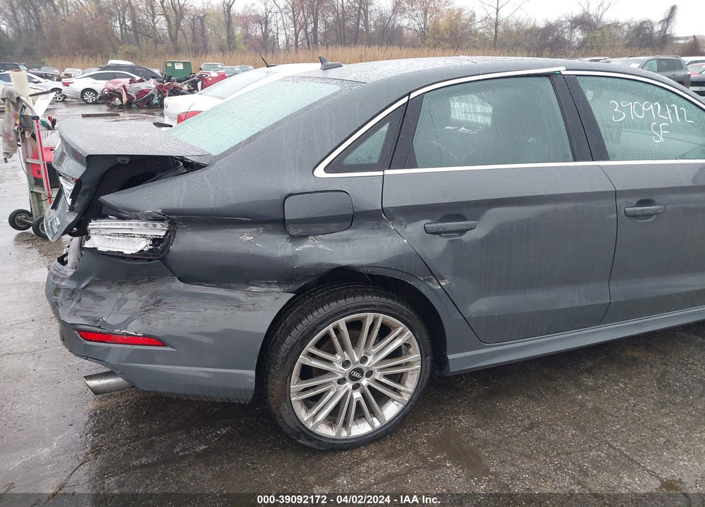 2017 AUDI A3 2.0T PREMIUM VIN: WAUJ8GFF8H1076800