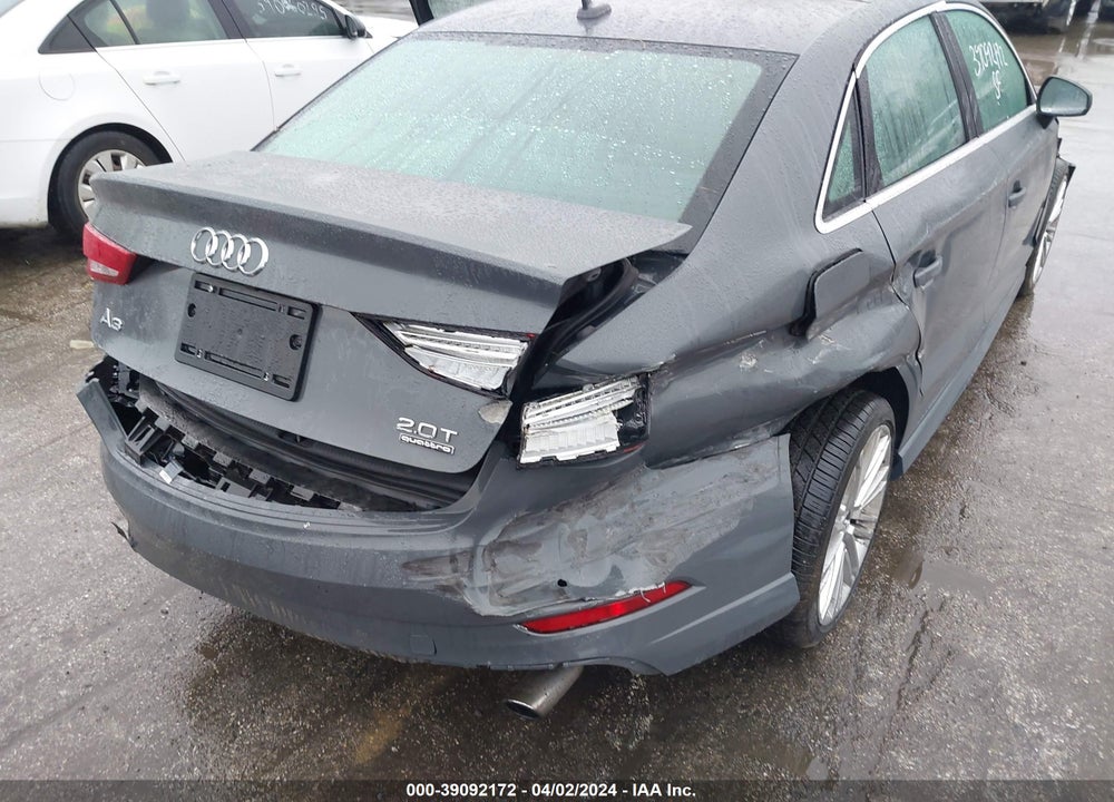 2017 AUDI A3 2.0T PREMIUM VIN: WAUJ8GFF8H1076800
