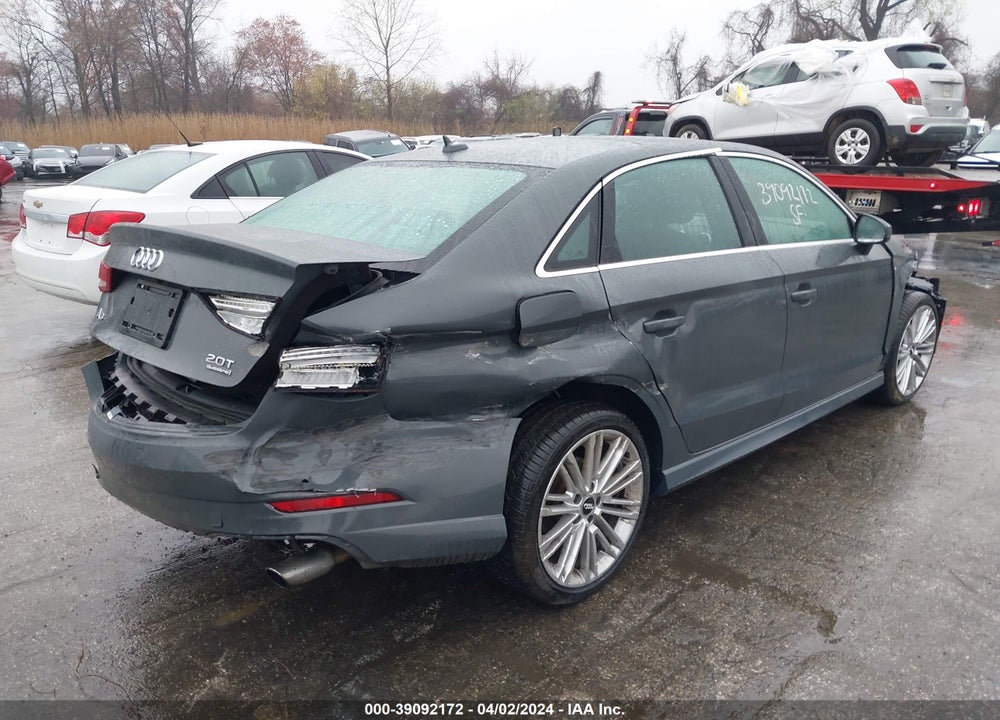 2017 AUDI A3 2.0T PREMIUM VIN: WAUJ8GFF8H1076800