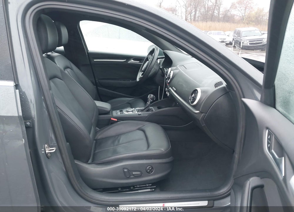 2017 AUDI A3 2.0T PREMIUM VIN: WAUJ8GFF8H1076800