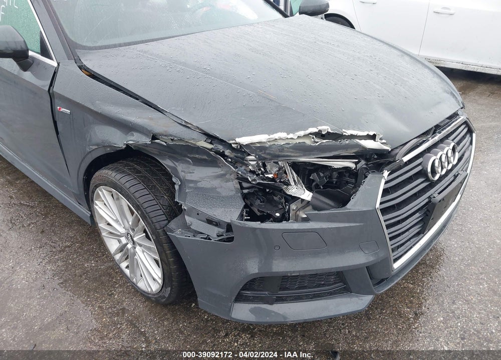 2017 AUDI A3 2.0T PREMIUM VIN: WAUJ8GFF8H1076800