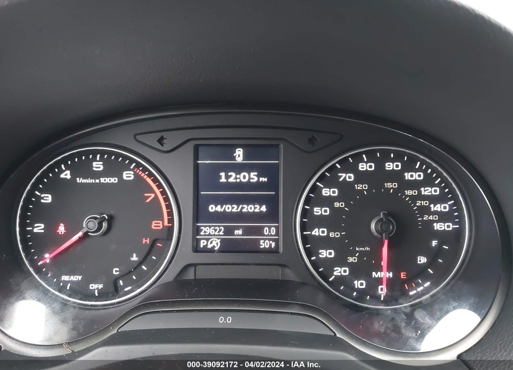 2017 AUDI A3 2.0T PREMIUM VIN: WAUJ8GFF8H1076800