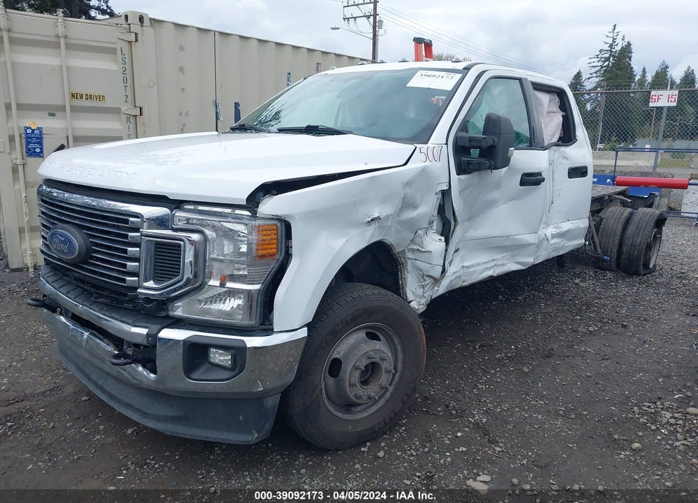 2022 FORD F-350 XLT VIN: 1FT8W3DT0NEE65007