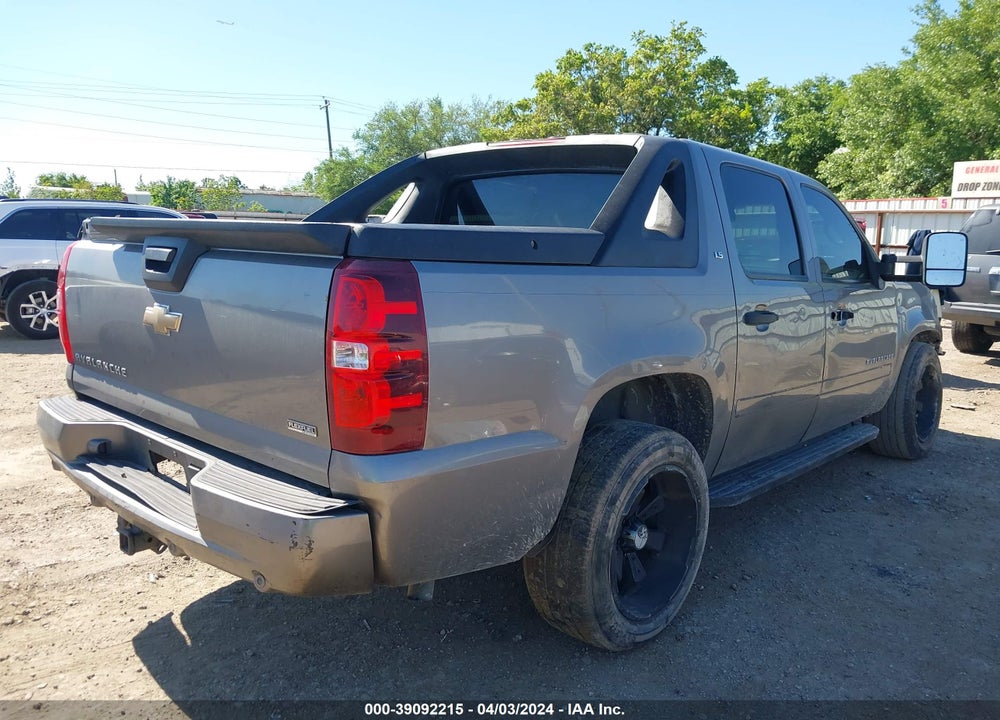 2007 CHEVROLET AVALANCHE 1500 LS VIN: 3GNEC12017G299575