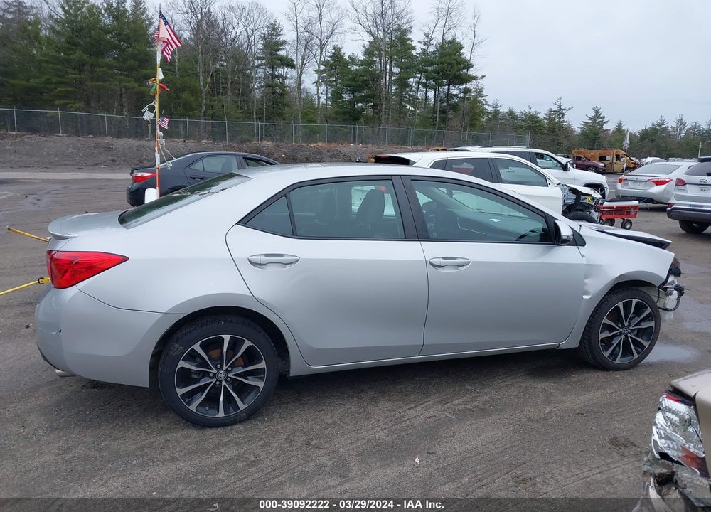 2017 TOYOTA COROLLA SE VIN: 5YFBURHEXHP622902