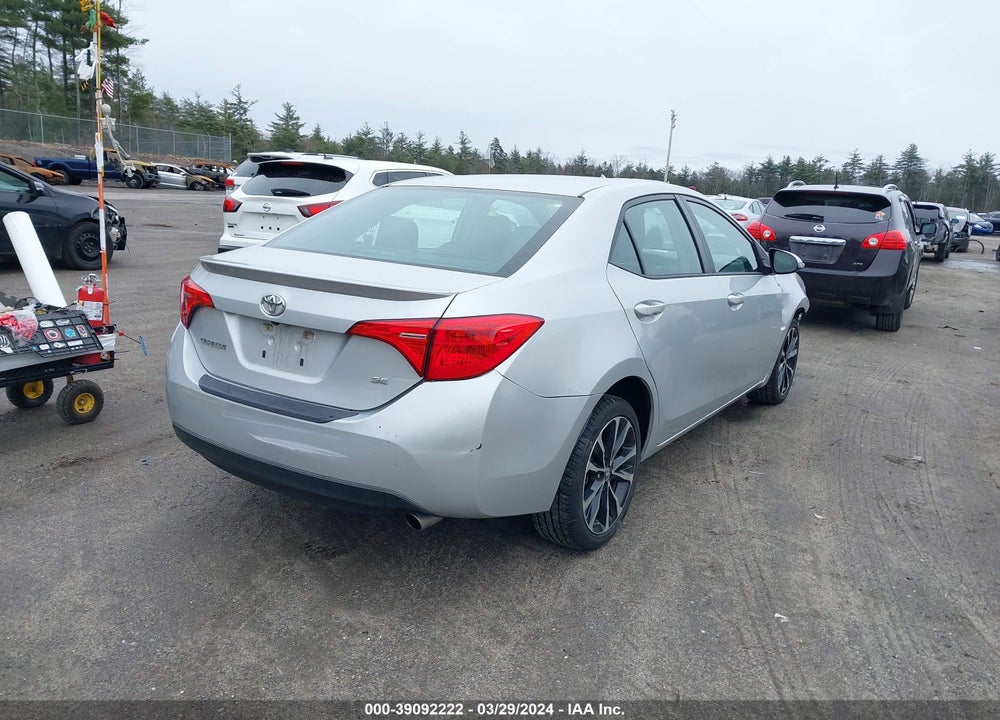 2017 TOYOTA COROLLA SE VIN: 5YFBURHEXHP622902
