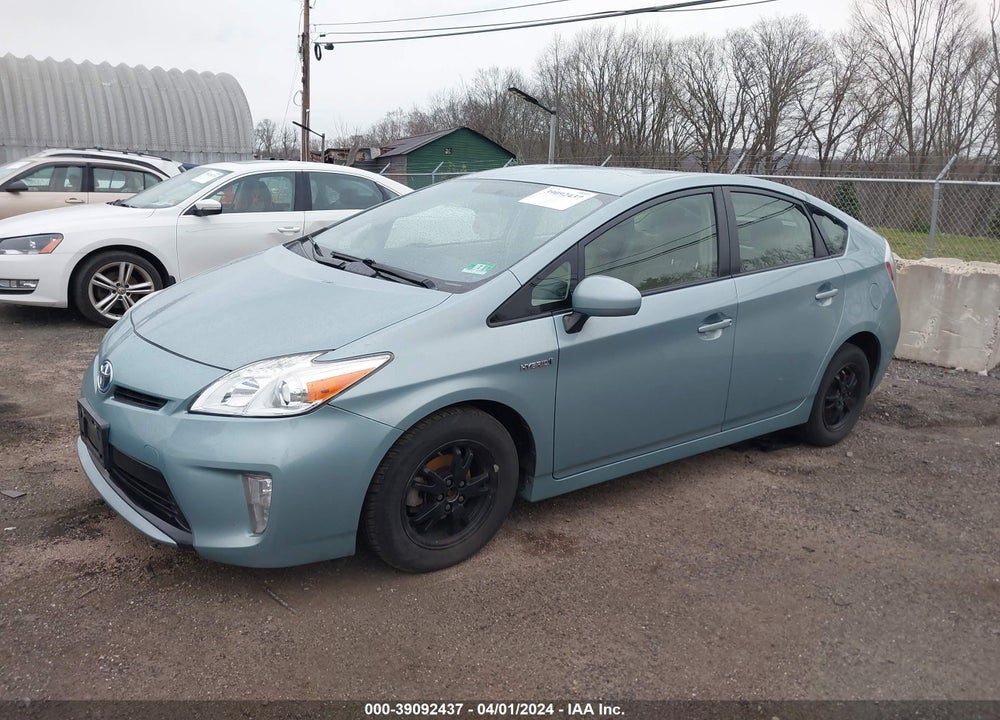 2014 TOYOTA PRIUS VIN: JTDKN3DUXE1830981