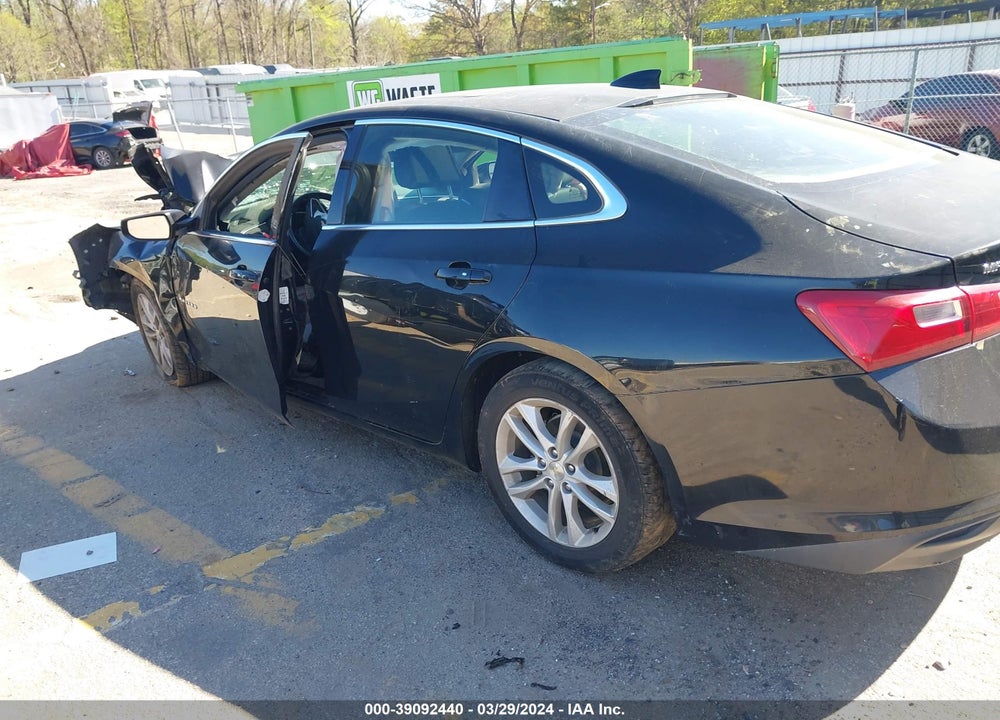 2018 CHEVROLET MALIBU LT VIN: 1G1ZD5ST9JF134660