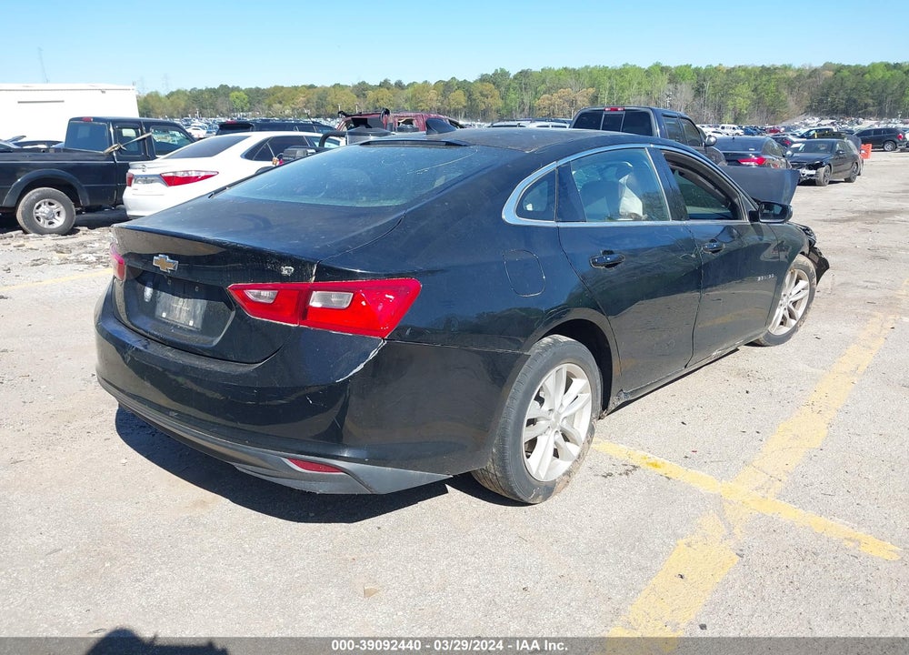 2018 CHEVROLET MALIBU LT VIN: 1G1ZD5ST9JF134660